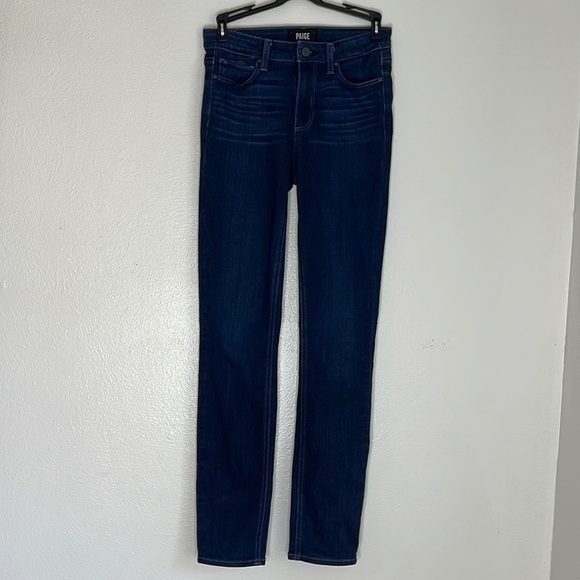 PAIGE Hoxton High Rise Ankle Skinny Jeans - Picture 1 of 9